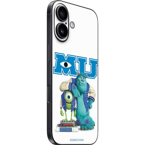 Disney Monsters University Mike and Sully iPhone 16 Plus Skin